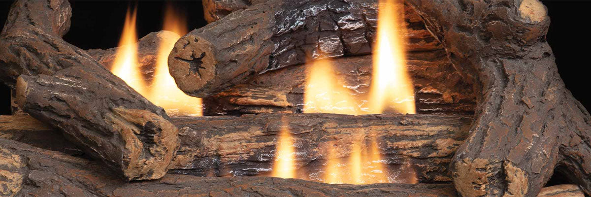 SUPERIOR 18" Double-Flame Gas Logs – Superior Fireplaces Store