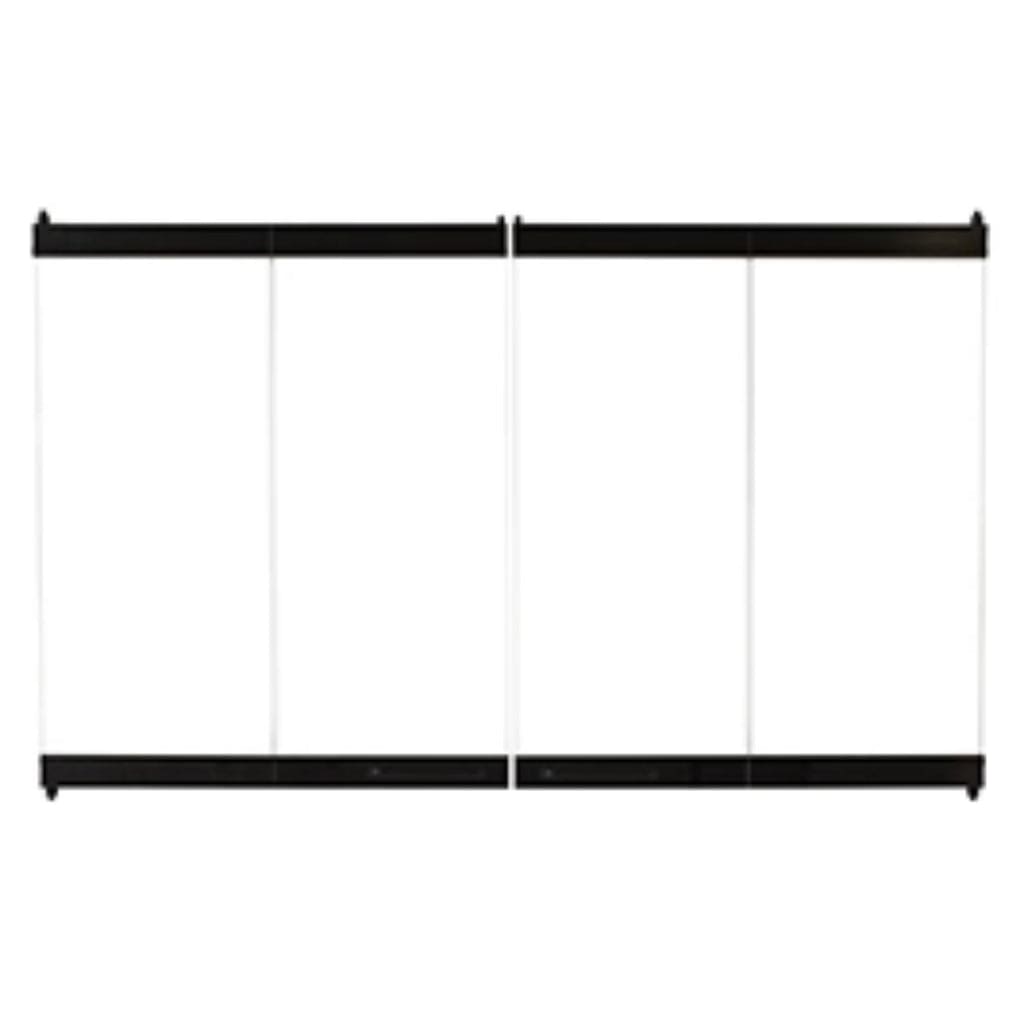 Superior 42" Black Standard Bi-Fold Glass Door for WRT2042 and WCT2042 Wood Burning Fireplaces