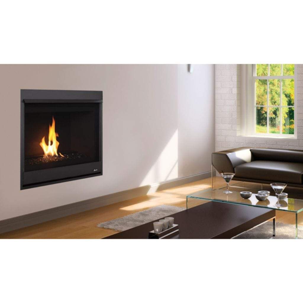 Superior DRC2033 33" Contemporary Direct Rear Vent Natural Gas Fireplace With Electronic Ignition
