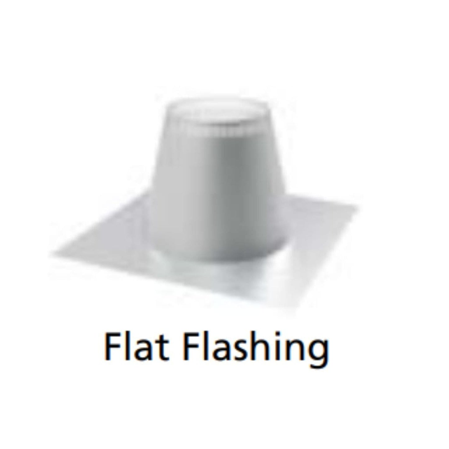 Superior Flat Flashing for Snap-Pak 6" Wood-Burning Chimney System