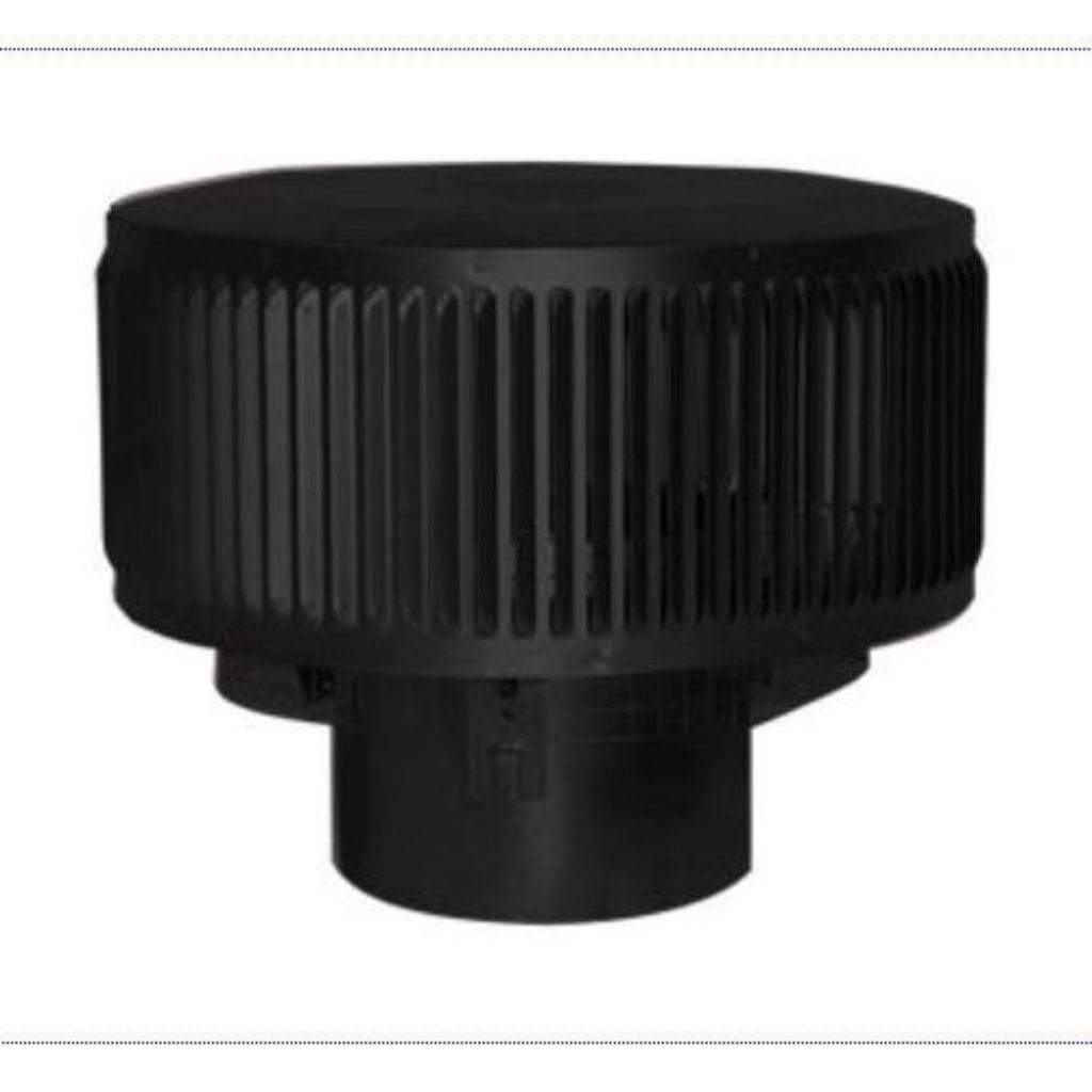 Superior Round Top with Louvers - Black