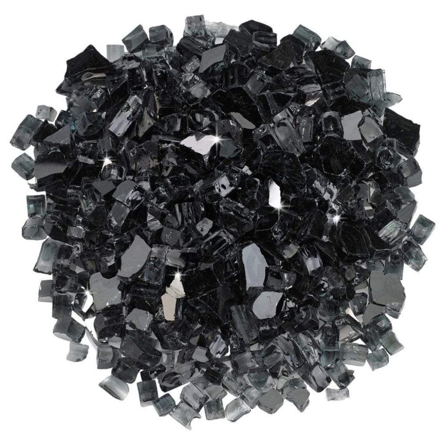 25 Lbs. Black Reflective Glass Media