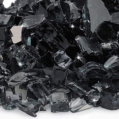25 Lbs. Black Reflective Glass Media