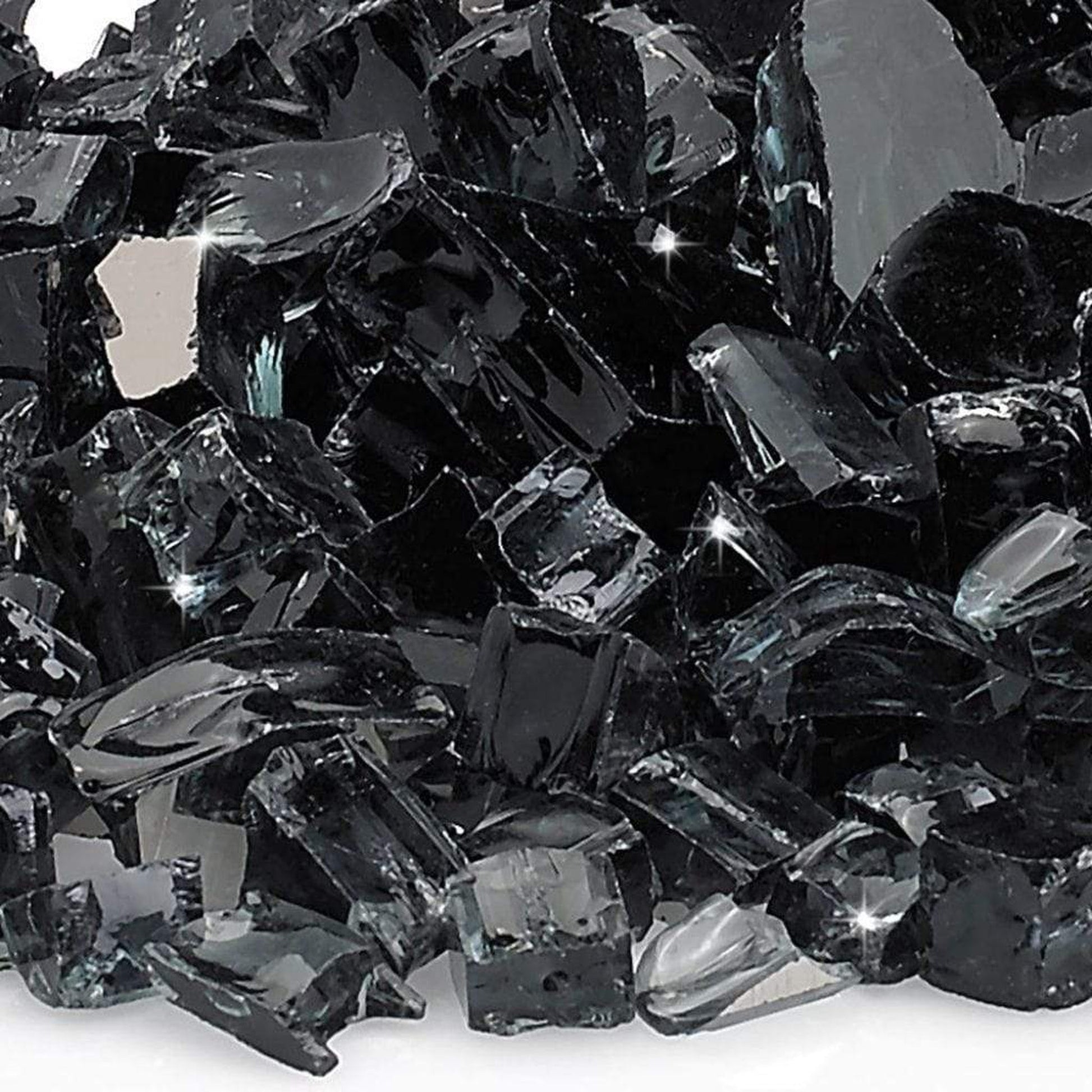 25 Lbs. Black Reflective Glass Media
