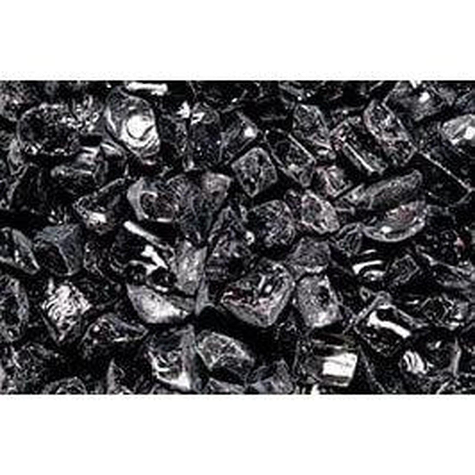 Superior 15 Lbs. Onyx Black Large Non-Reflective Crushed Glass Media for VRE4600 Series Gas Fireplaces