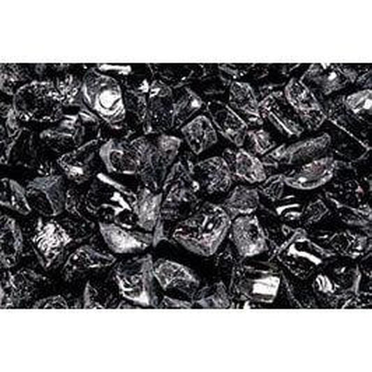 Superior 20 Lbs. Onyx Black Large Non-Reflective Crushed Glass Media for VRE4600 Series Gas Fireplaces