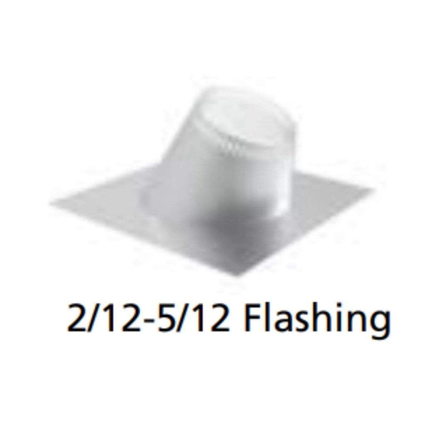 Superior 2/12 - 5/12 Pitch Roof Flashing for Snap-Pak 6" Wood-Burning Chimney System