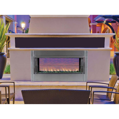 Superior 43" VRE4543 Vent-Free Contemporary Linear Outdoor Fireplace