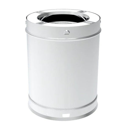 Superior 6" Stainless Steel Chimney Pipe for Snap-Pak 7" Wood-Burning Chimney System