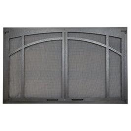 Superior Decorative Arched Twin Pane Screen Door for VRT3132 Gas Fireplace