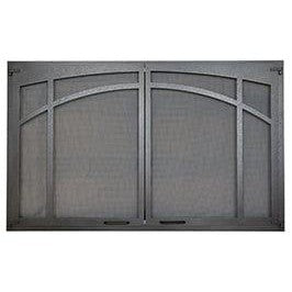 Superior Decorative Arched Twin Pane Screen Door for VRT3536 Gas Fireplace