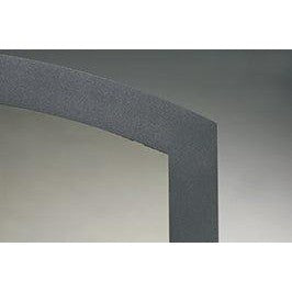 Superior BTCECBK Black Smooth Steel Arched Door for WCT4920 and WCT6920 Wood Burning Fireplaces