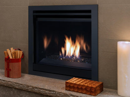 Superior DRC3040 40" Mid-Size Contemporary Top/Rear Direct Vent Natural Gas Fireplace With Electronic Ignition