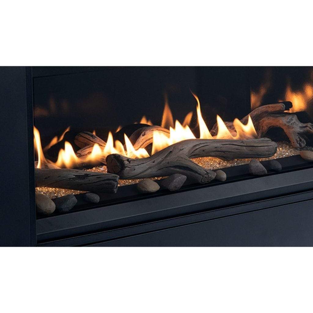 Superior DRL3535 35" Linear Contemporary Direct Vent Propane Gas Fireplace With Electronic Ignition