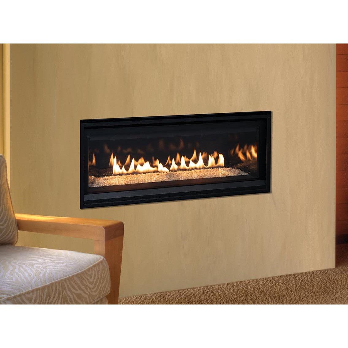 Superior DRL3545 45" Linear Contemporary Direct Vent Propane Gas Fireplace With Electronic Ignition