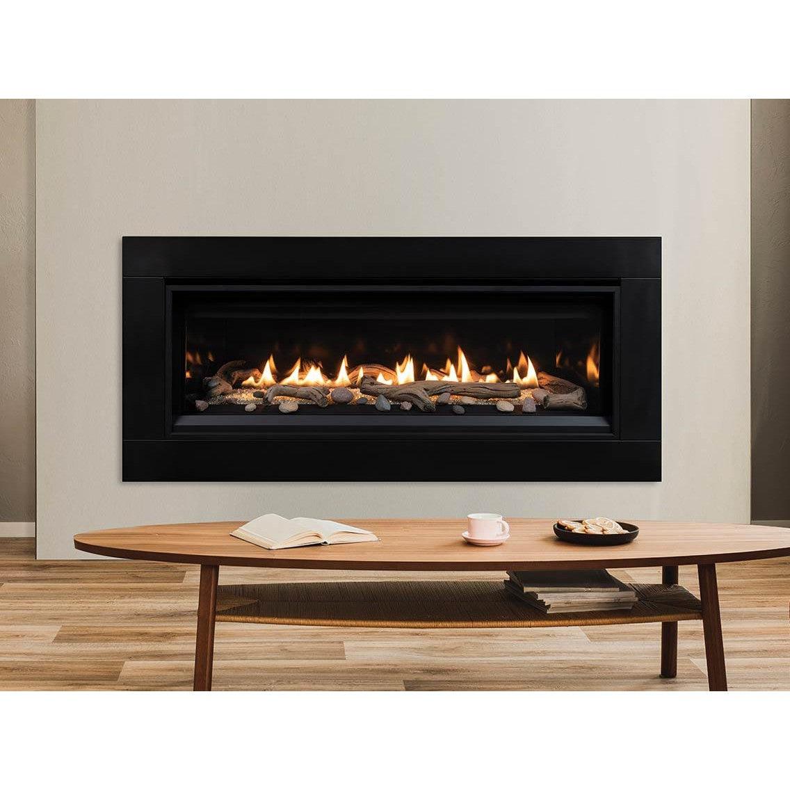 Superior DRL3545 45" Linear Contemporary Direct Vent Propane Gas Fireplace With Electronic Ignition