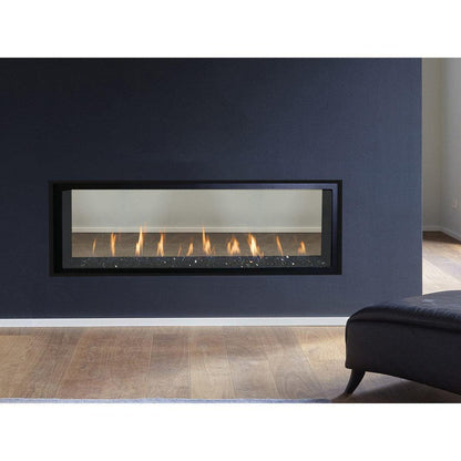 Superior DRL4072 72" Linear Contemporary Direct Vent Natural Gas Fireplace