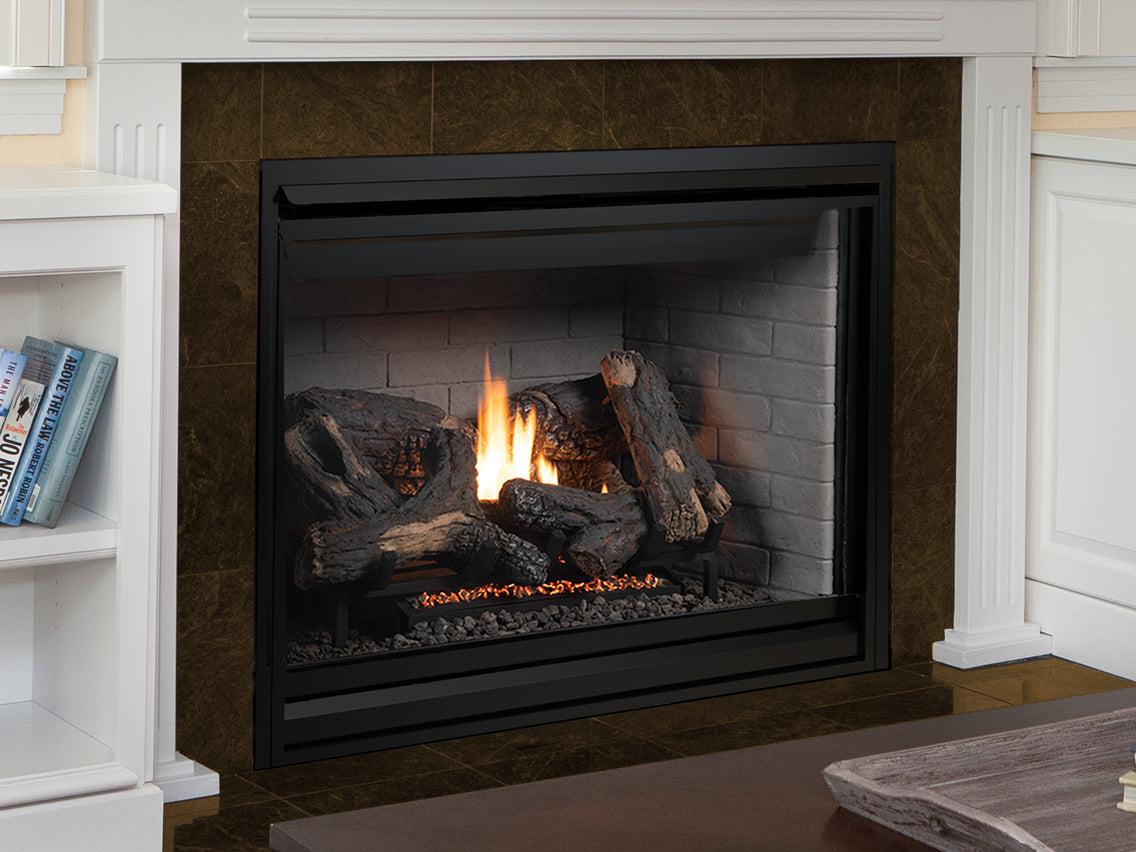 Superior DRT4040 40" Mid-Size Traditional Top Direct Vent Propane Gas Fireplace With Electronic Ignition