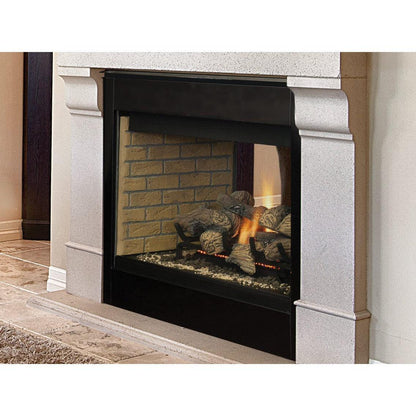 Superior DRT40ST 40" Traditional Direct Vent See-Through Natural Gas Fireplace