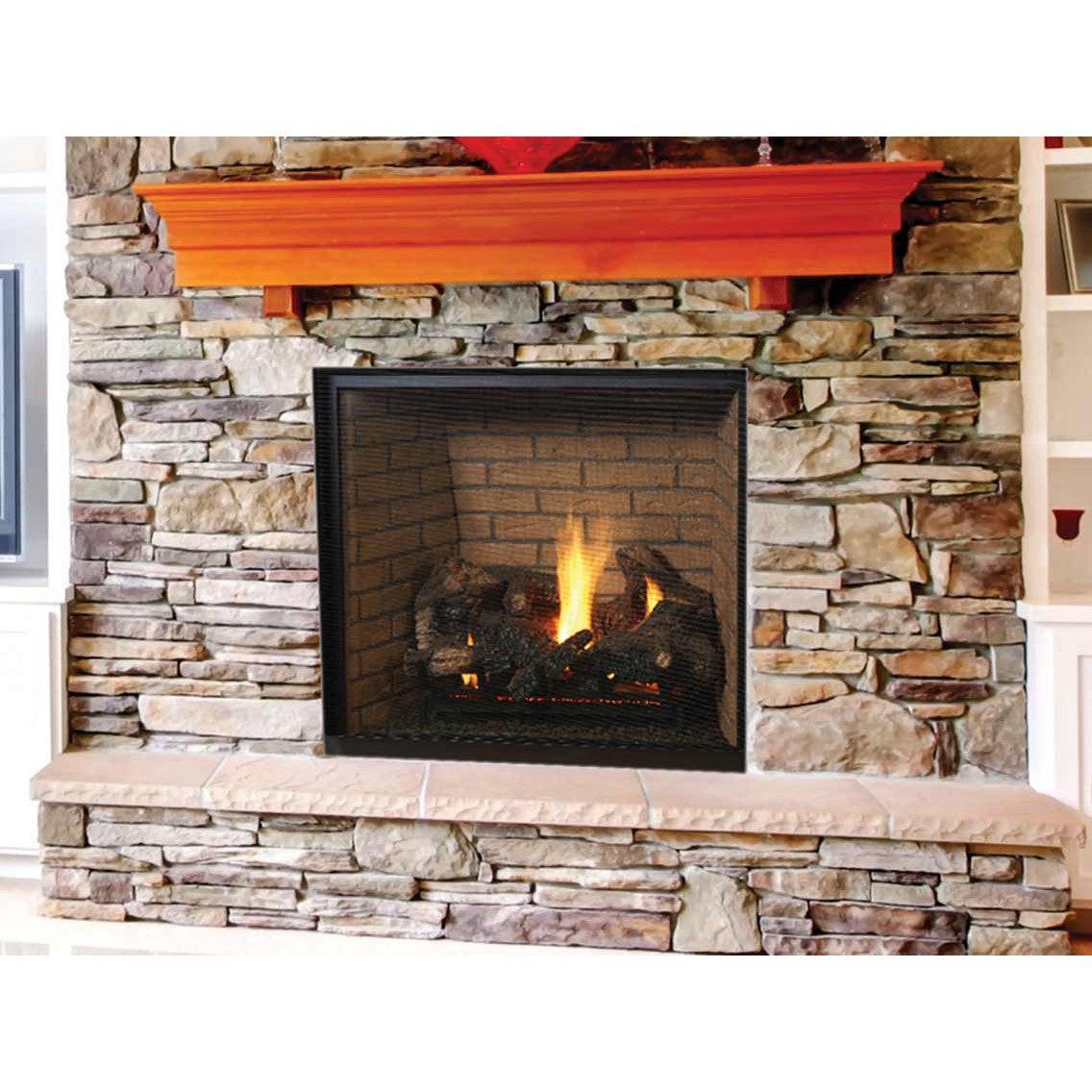 Superior DRT6340TYN 40" Traditional Direct Vent Natural Gas Fireplace With Power Vent