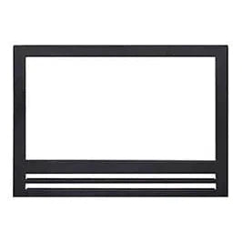 Superior Black Clean Face Facade With Square Opening for WCT4920 Wood Burning Fireplace