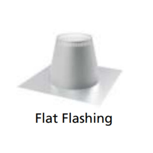 Superior Flat Flashing for Snap-Pak 6" Wood-Burning Chimney System