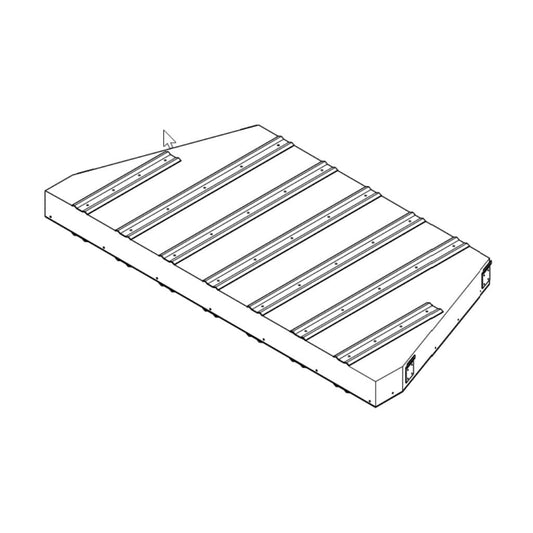 Superior 48" Combustible Floor Protective Hearth Spacer for WRT8048 Wood Burning Fireplace