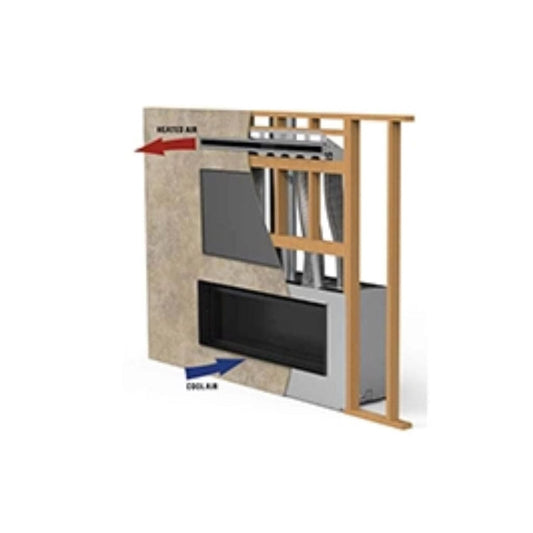 Superior HeatFlo Convection Air Circulation Kit for DRL4084 and DRL6084 Gas Fireplaces