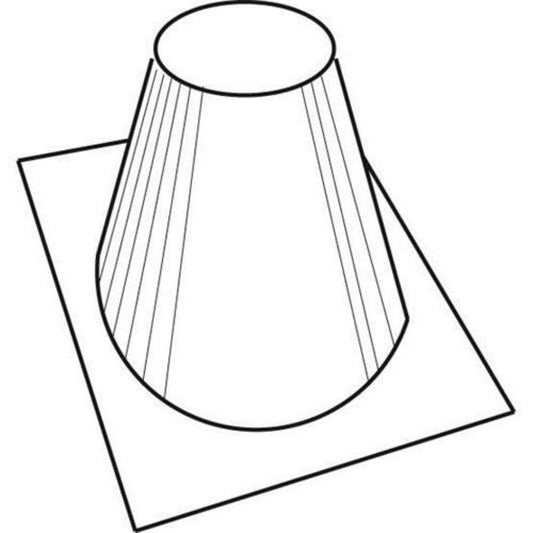 Superior Roof Flashing 0 to 6/12 Pitch (24" Base)