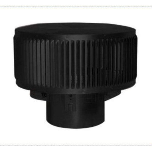 Superior Round Top with Louvers - Black