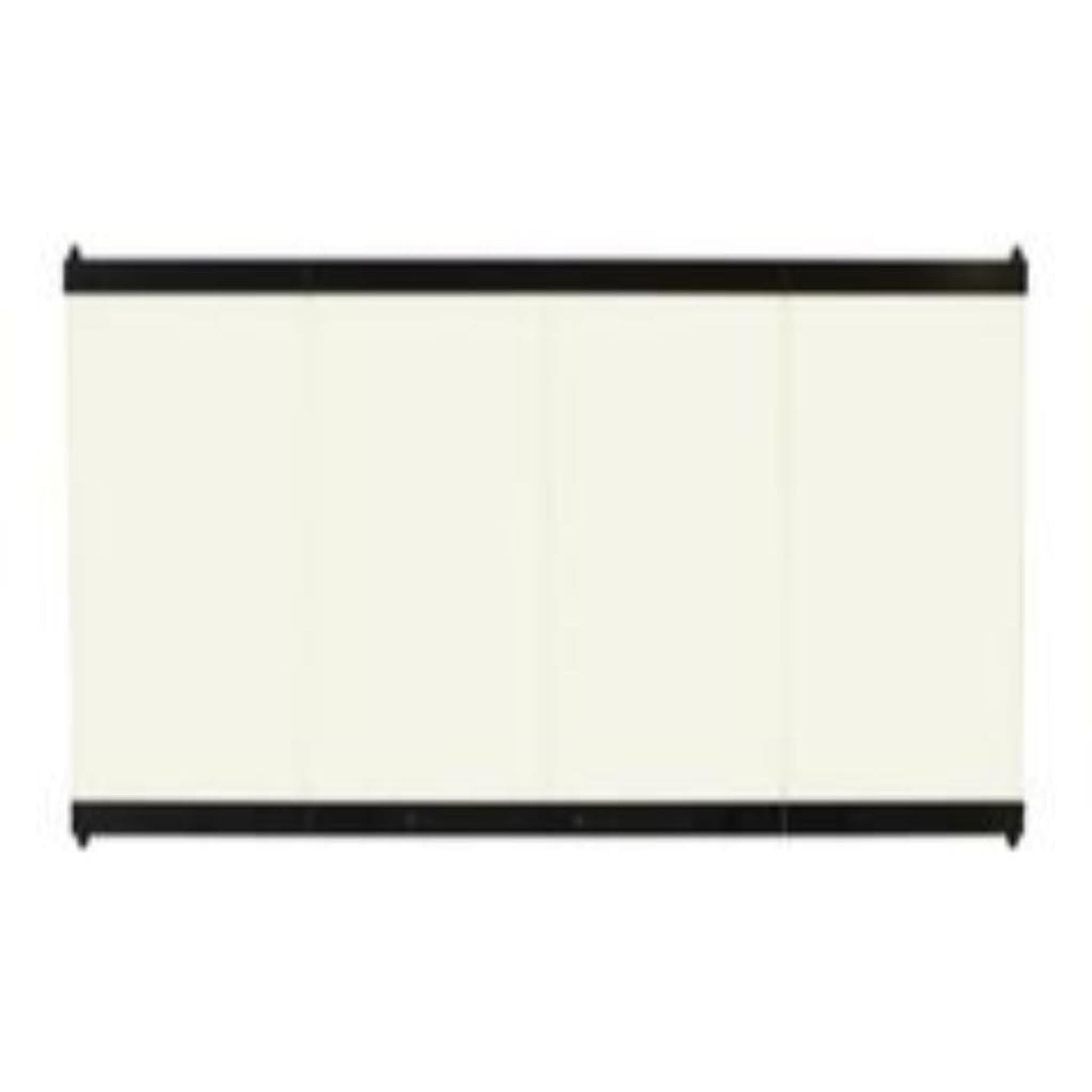 Superior Stainless on Bronze Tinted Glass Enclosure Panel for ERT3036 Electric Fireplace