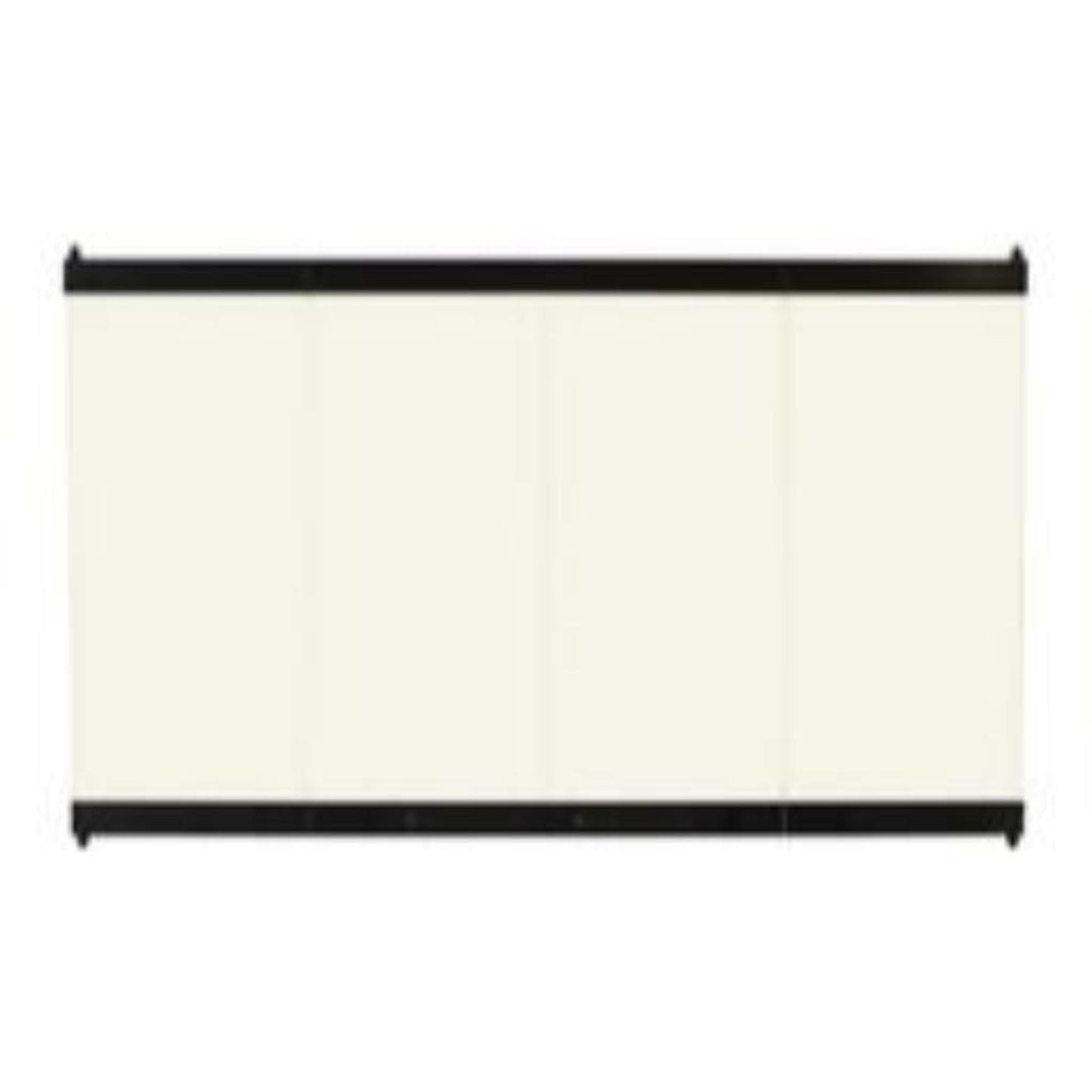 Superior Stainless on Bronze Tinted Glass Enclosure Panel for ERT3036 Electric Fireplace
