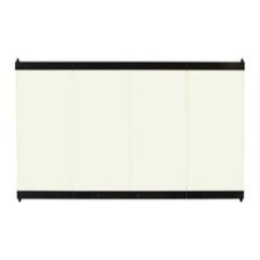 Superior Stainless on Bronze Tinted Glass Enclosure Panel for ERT3036 Electric Fireplace