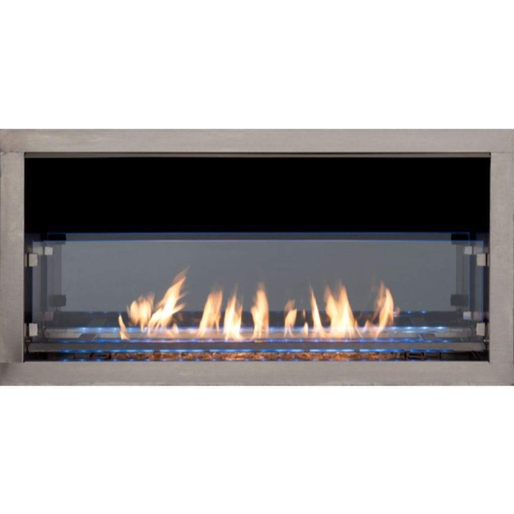 Superior VRE4636 36" Linear Contemporary Outdoor Vent-Free Natural Gas Fireplace