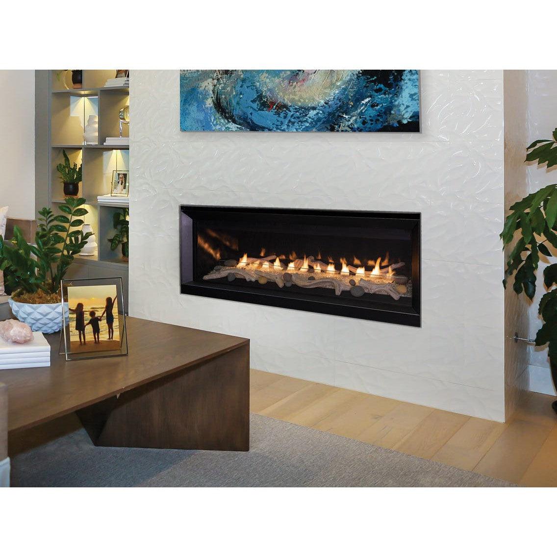 Superior VRL3045 45" Linear Contemporary Vent-Free Natural Gas Fireplace