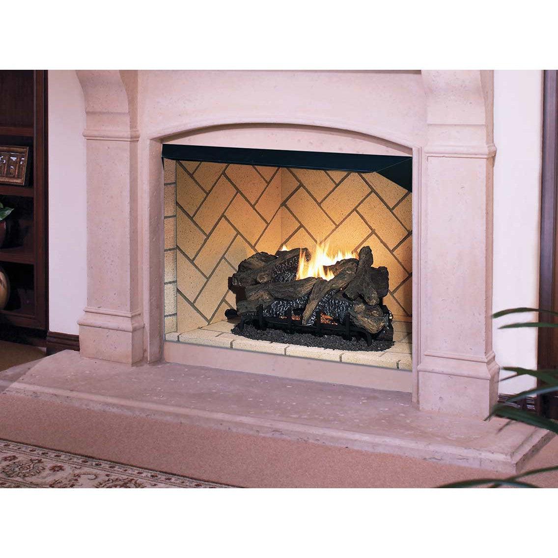 Superior VRT6036 36" Traditional Vent-Free Gas Masonry Fireplace