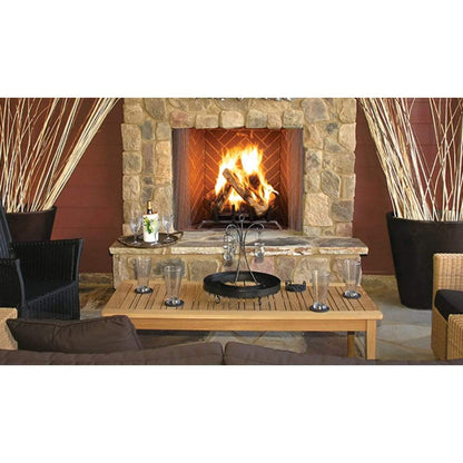 Superior WRE6036 36" Traditional Outdoor Wood Burning Masonry Fireplace